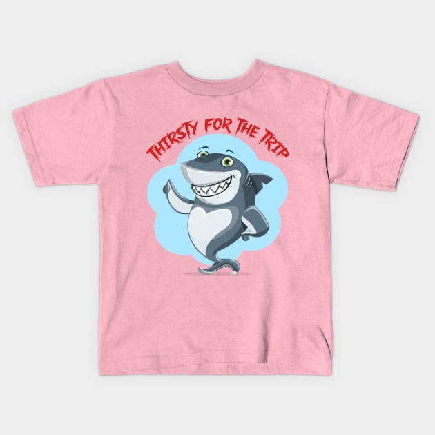 Shark Kids T-Shirt by focusLBdesigns